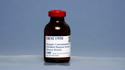 Organic Contaminants in Fortified Human Serum (Freeze-Dried)