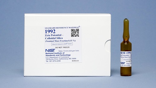NIST SRM 1992 Zeta Potential - Colloidal Silica (Nominal Mass Fraction 0.15 %)