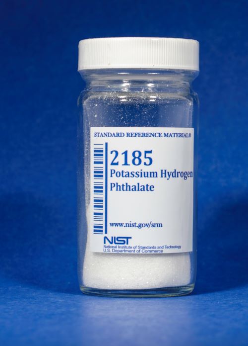 NIST SRM 2185 Potassium Hydrogen Pthalate