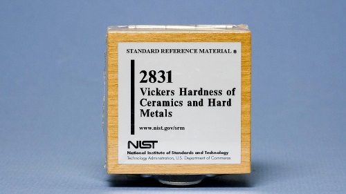 NIST SRM 2831 Vickers Hardness, Ceramics and Hardmetals