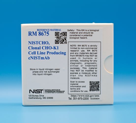 NISTCHO, Clonal CHO-K1 Cell Line Producing cNISTmAb