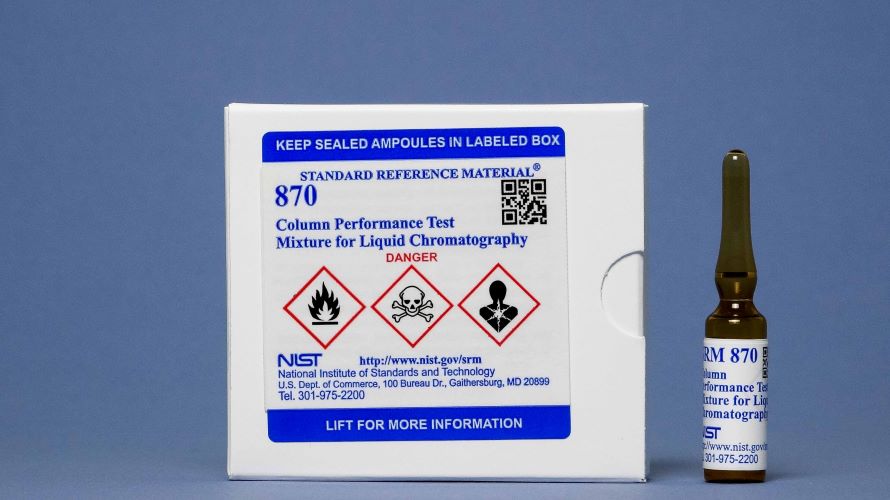 Column Performance Test Mixture for Liquid Chromatography